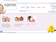 Tablet Screenshot of carina.cz